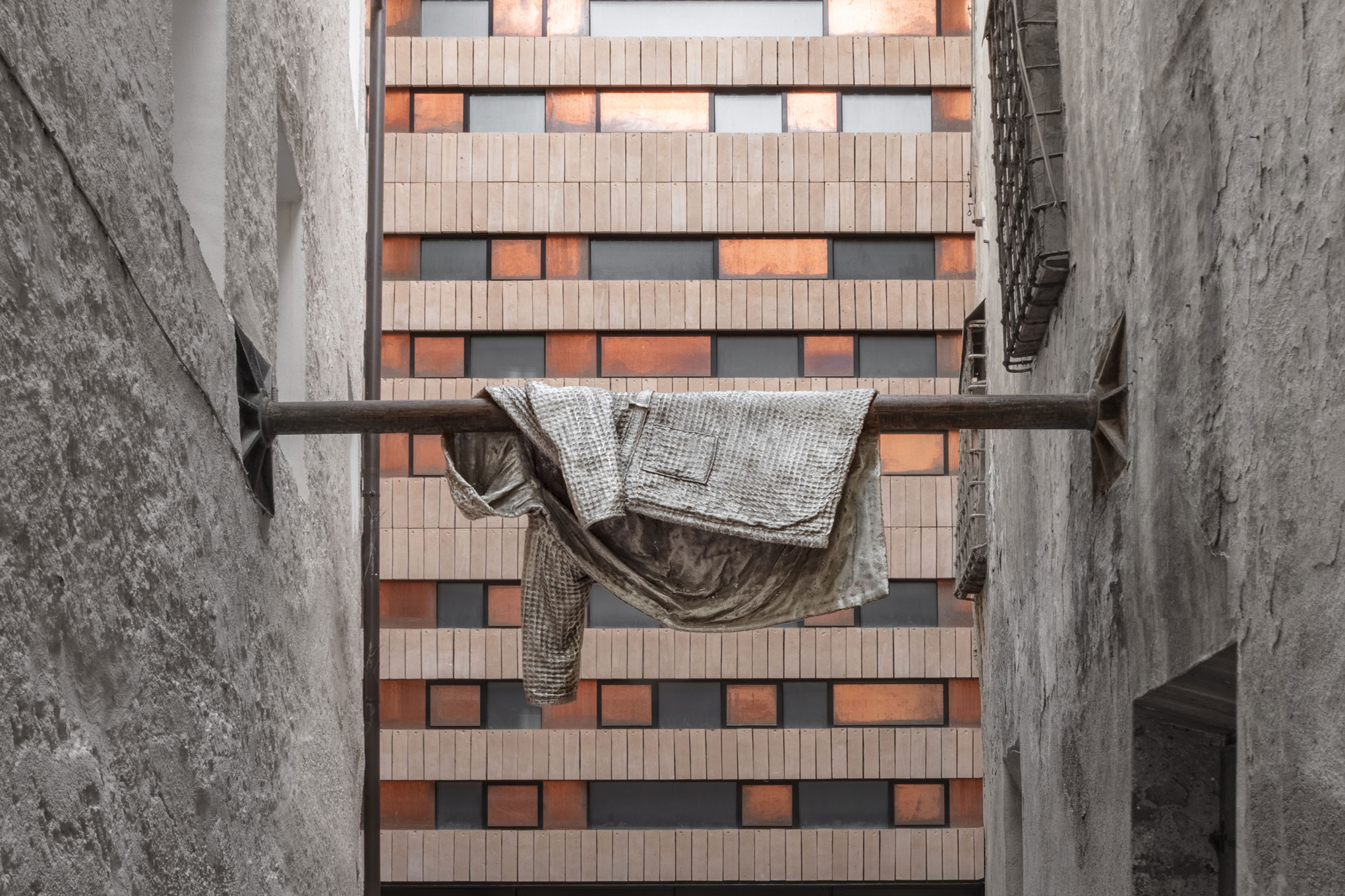 Kunstwerk im 4 Sterne Boutique Hotel Badhaus in Brixen, Südtirol.